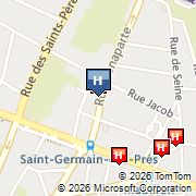 La Villa Saint Germain Map